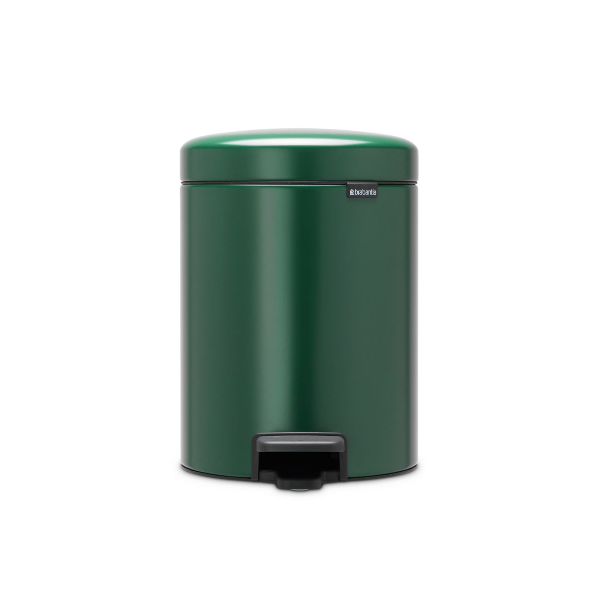 Brabantia NewIcon Pedaalemmer, 5 liter, kunststof binnenemmer - Pine Green