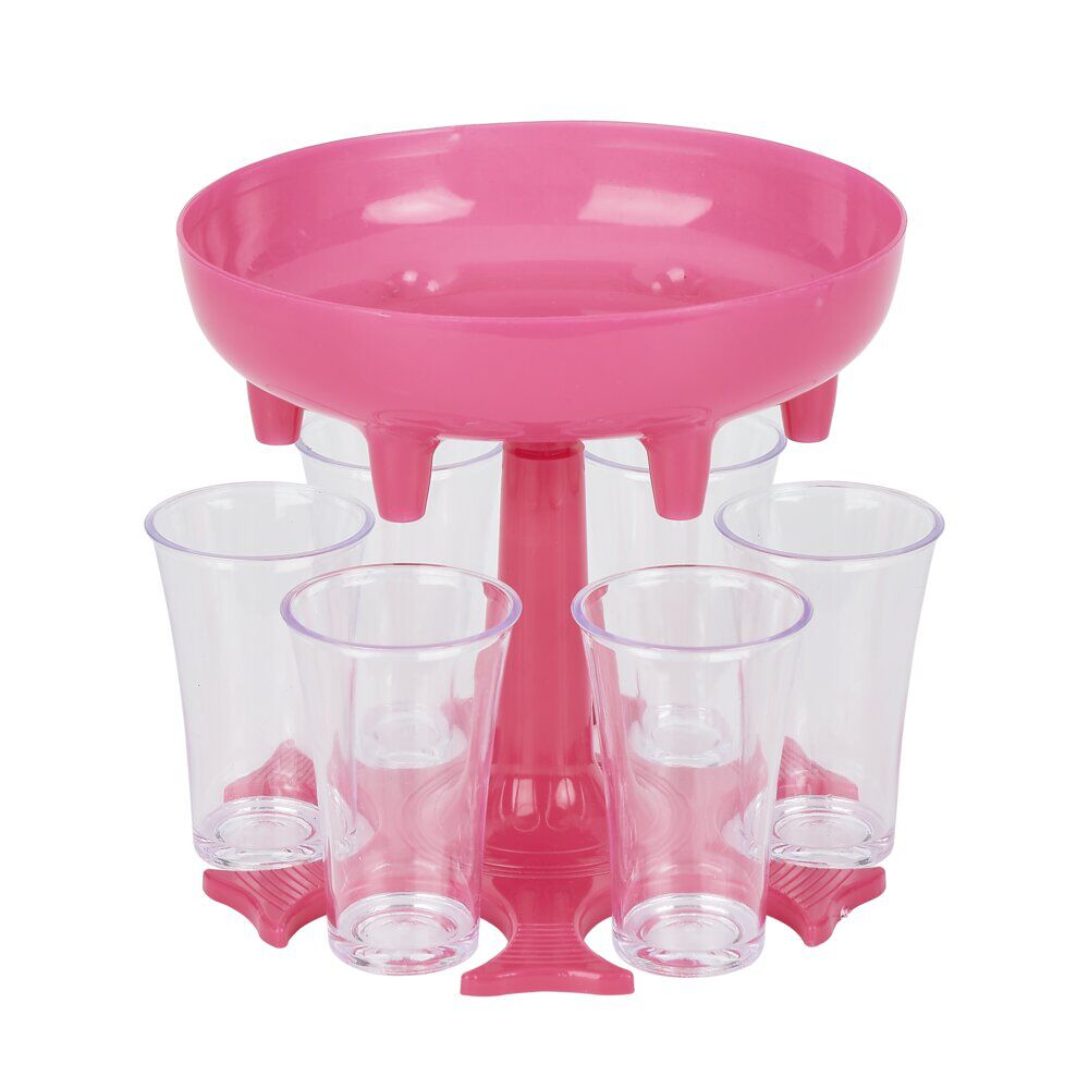 Distributeur à shooter avec 6 verres