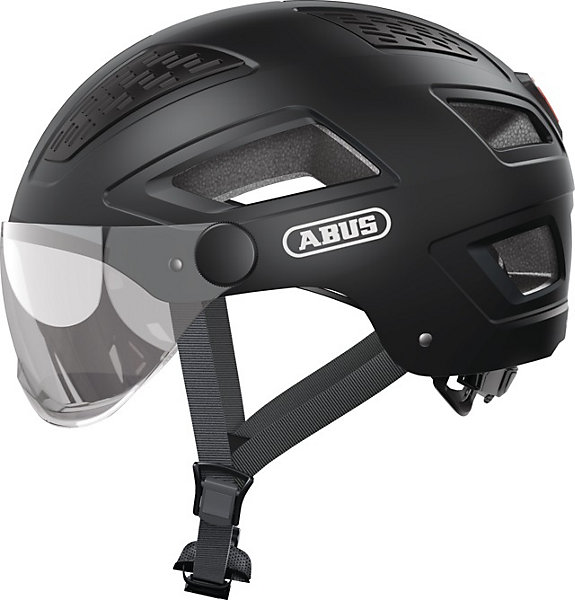 Casque urbain HYBAN 2.0 Ace Velvet Black ABUS - Taille L - Noir - 0078507