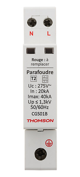 Parafoudre modulaire Ph N idéal T2 - 40KA - Thomson