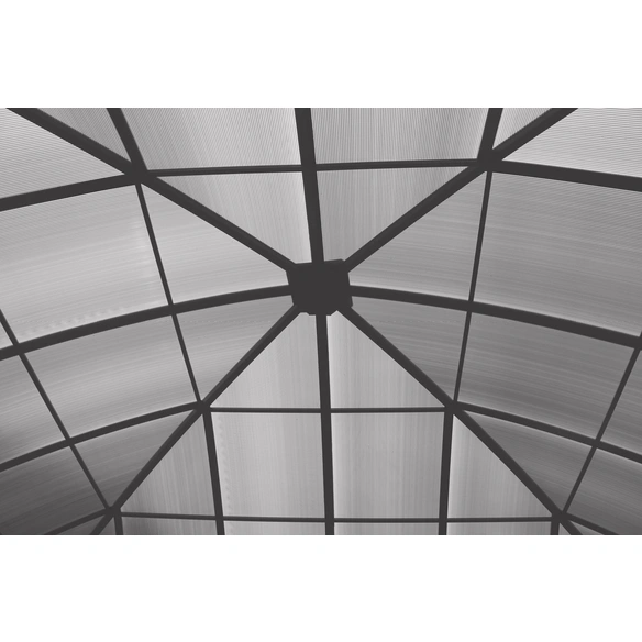 Hardtop-Pavillon, BxHxL: 365 x 198 x 365 cm, freistehend