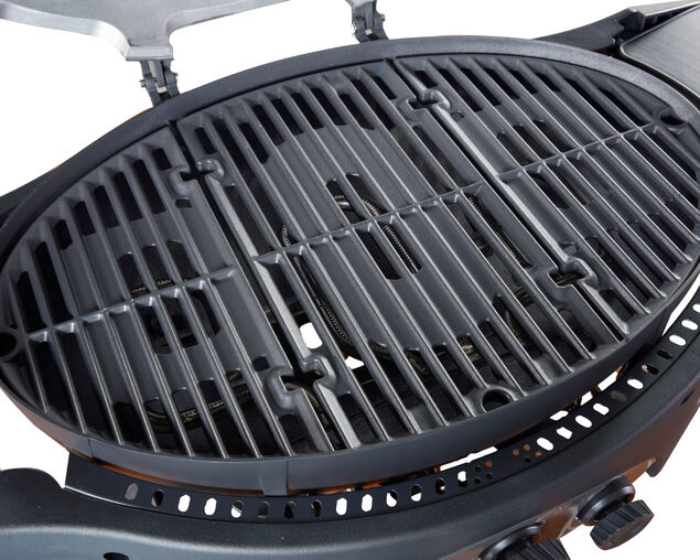 Ziggy Classic Triple Grill LPG BBQ Plus Cart Bundle - Gunmetal Grey
