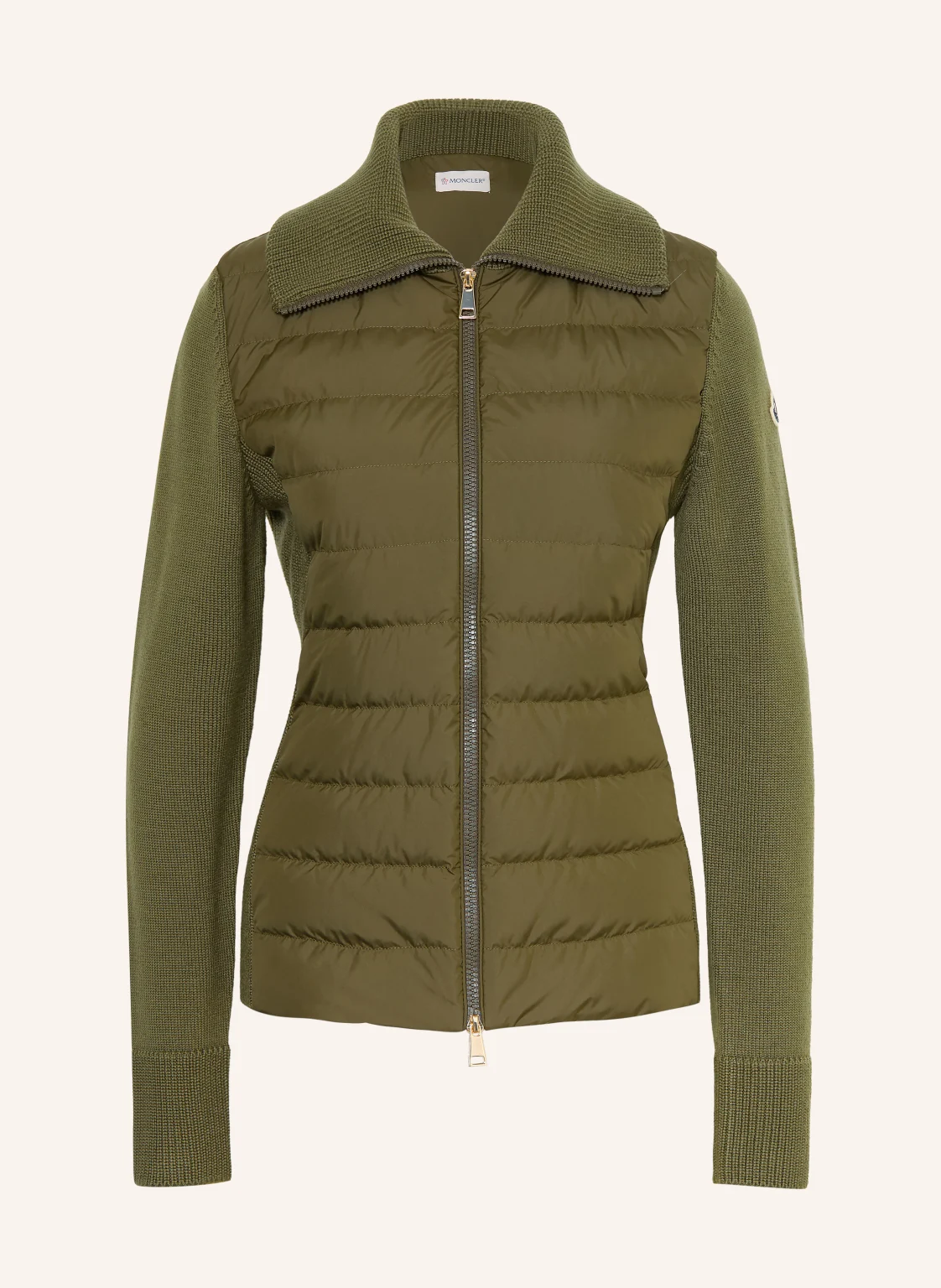 MONCLER Jacke im Materialmix