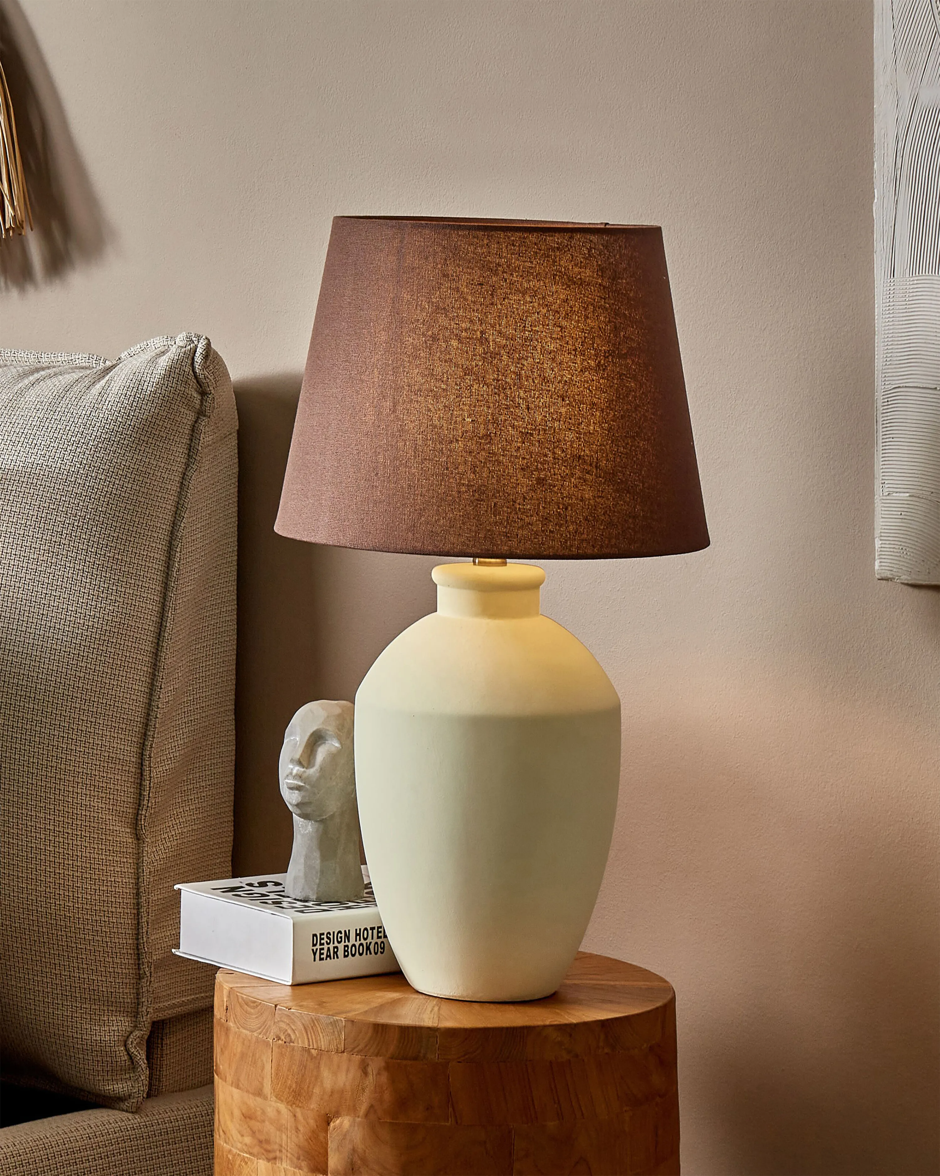 Table Lamp ARCOS Ceramic White