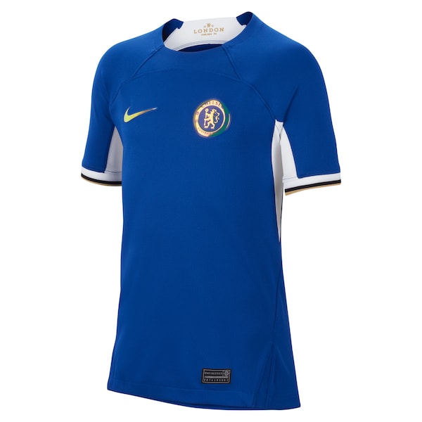 Chelsea Nike Youth 2023/24 Home Stadium Replica Custom Jersey - Blue
