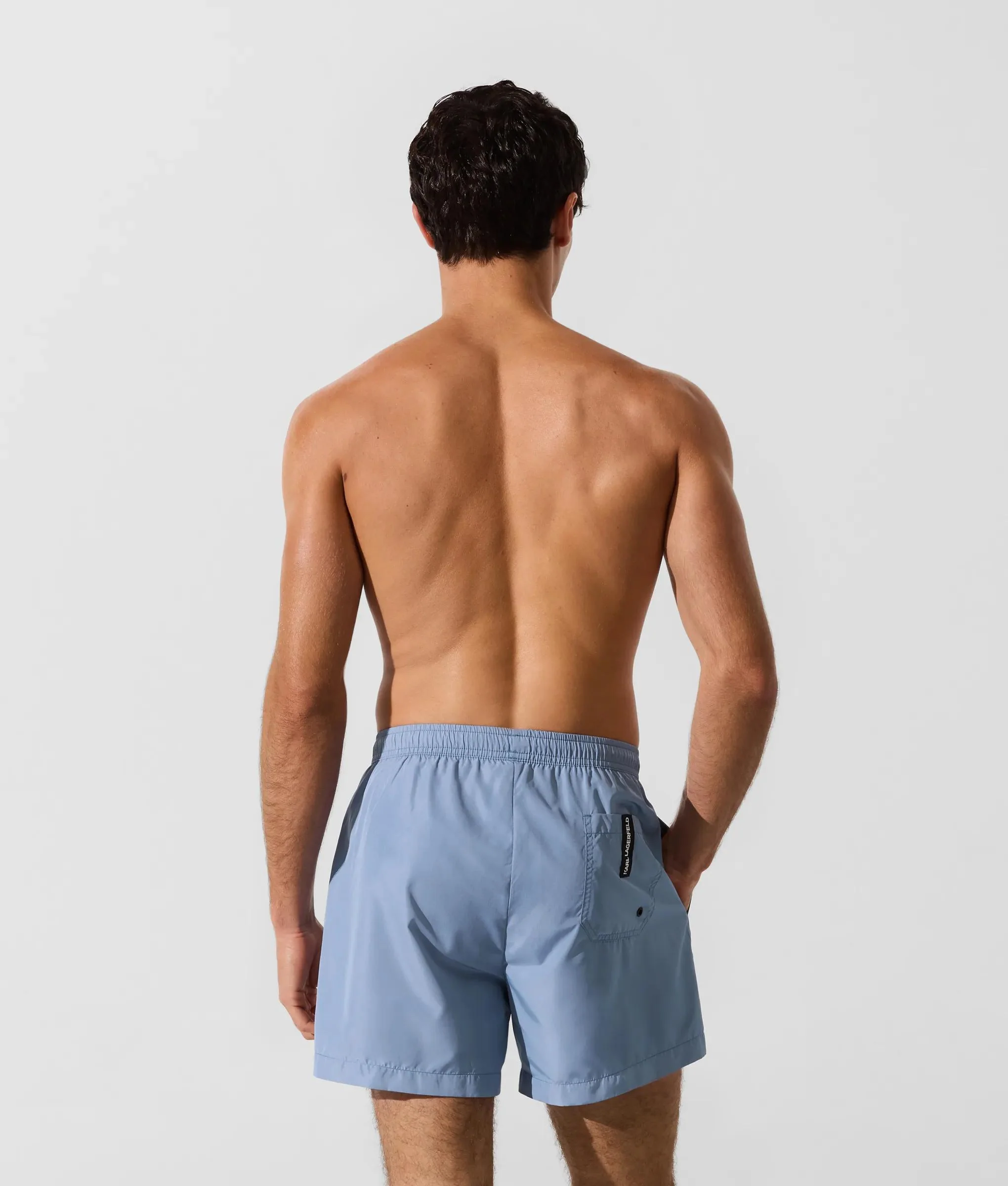 Short de bain orné du logo