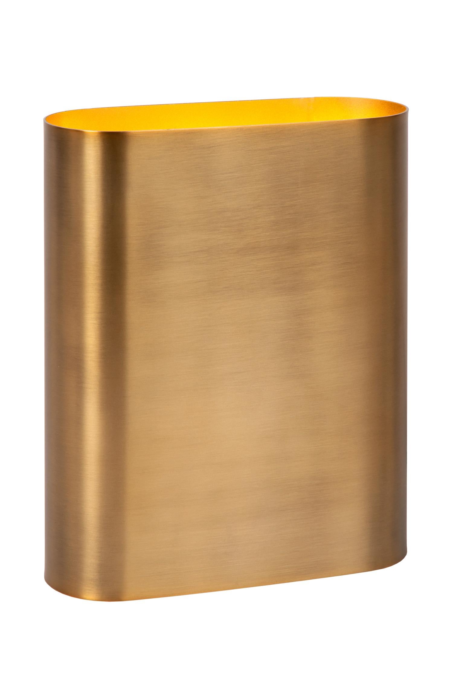 Lucide OVALIS Wandlamp - Mat Goud   Messing
