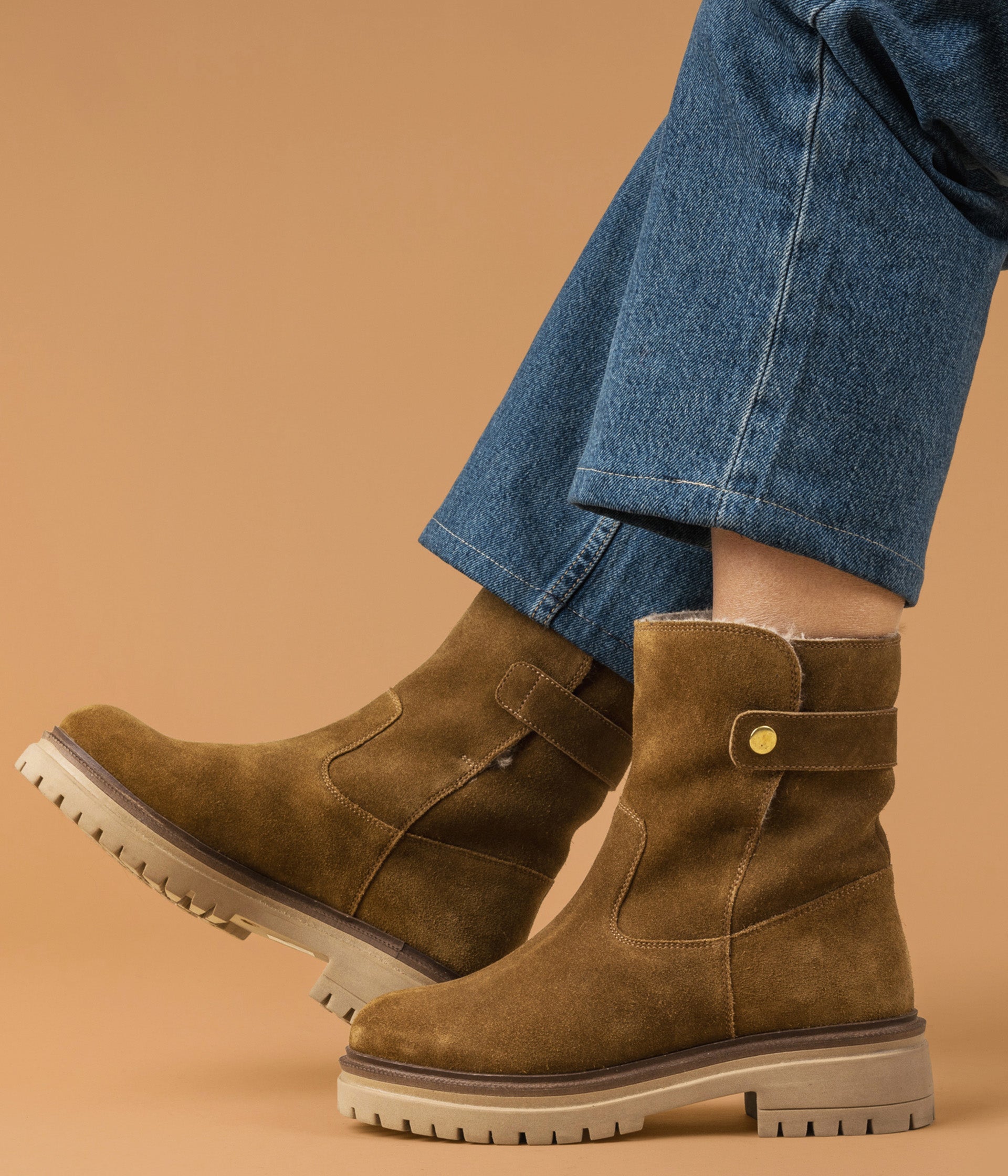 Boots Cherokee havane