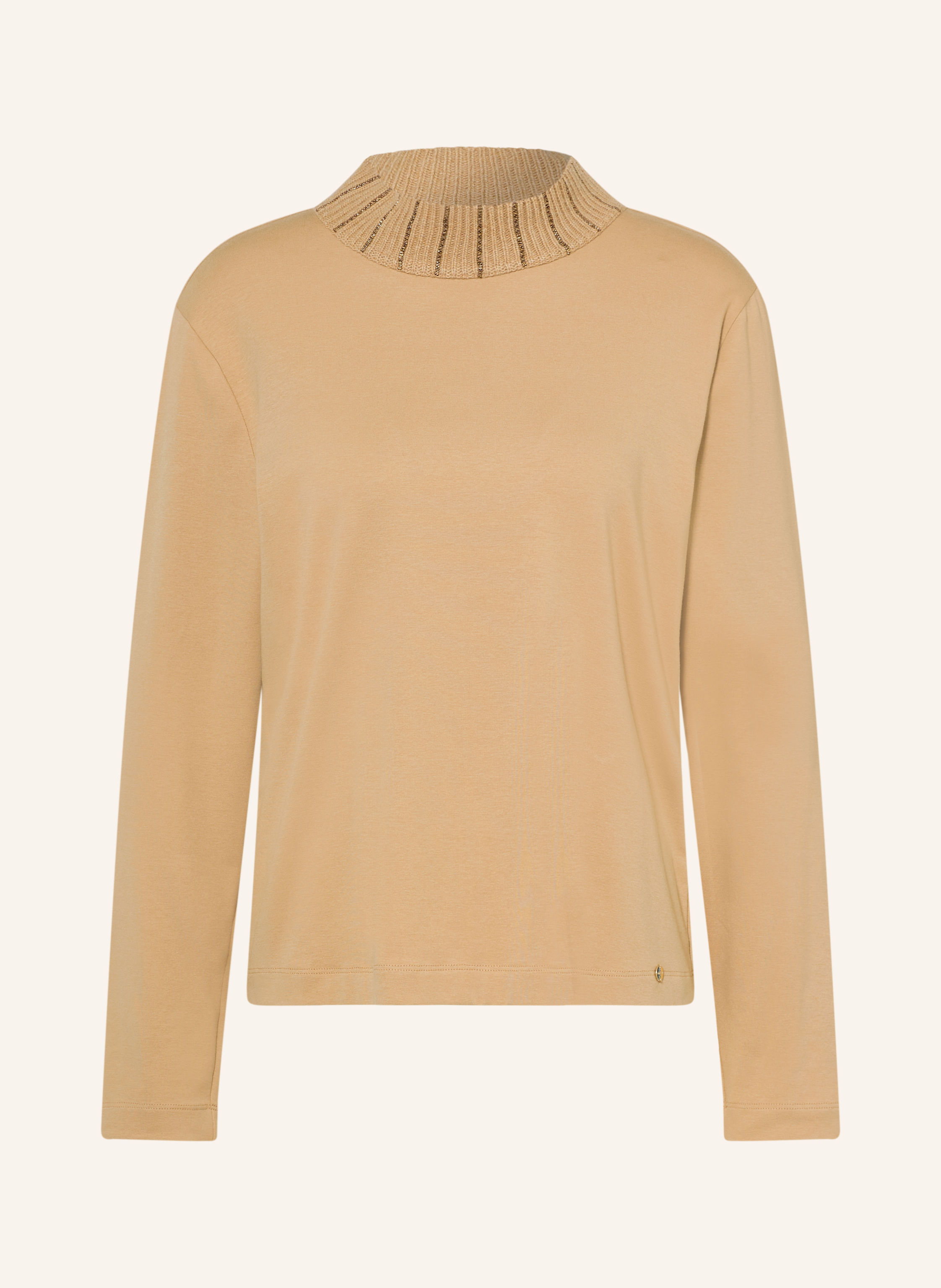 MARC CAIN Longsleeve mit Schmucksteinen