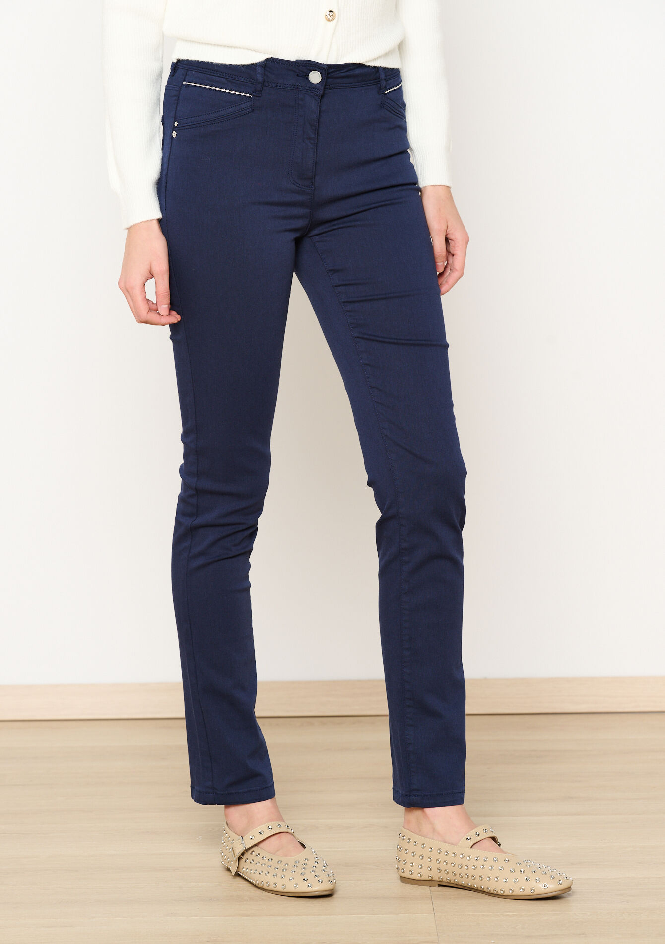Slimfit broek