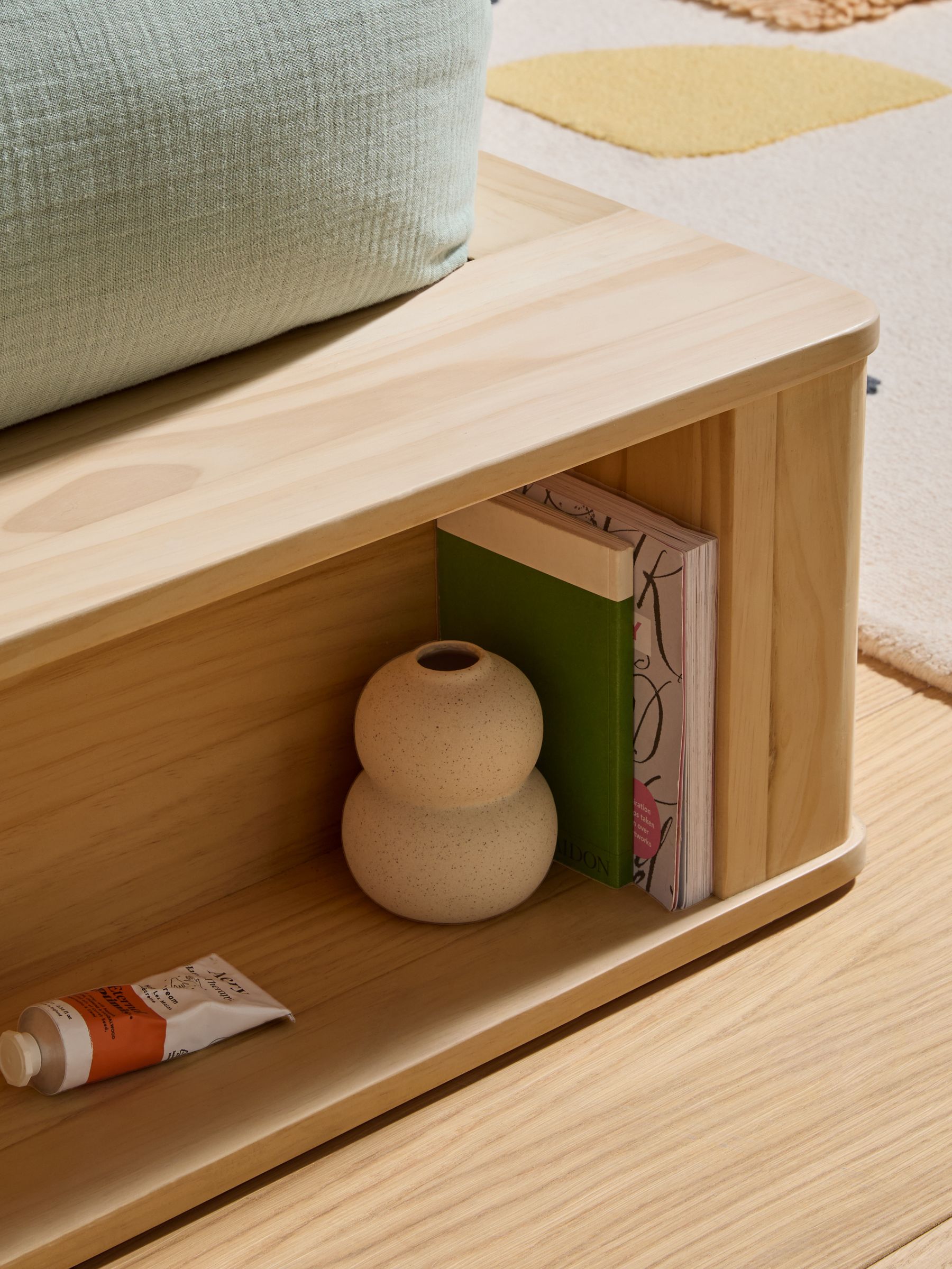 Kano Storage Bed in Natural Pine