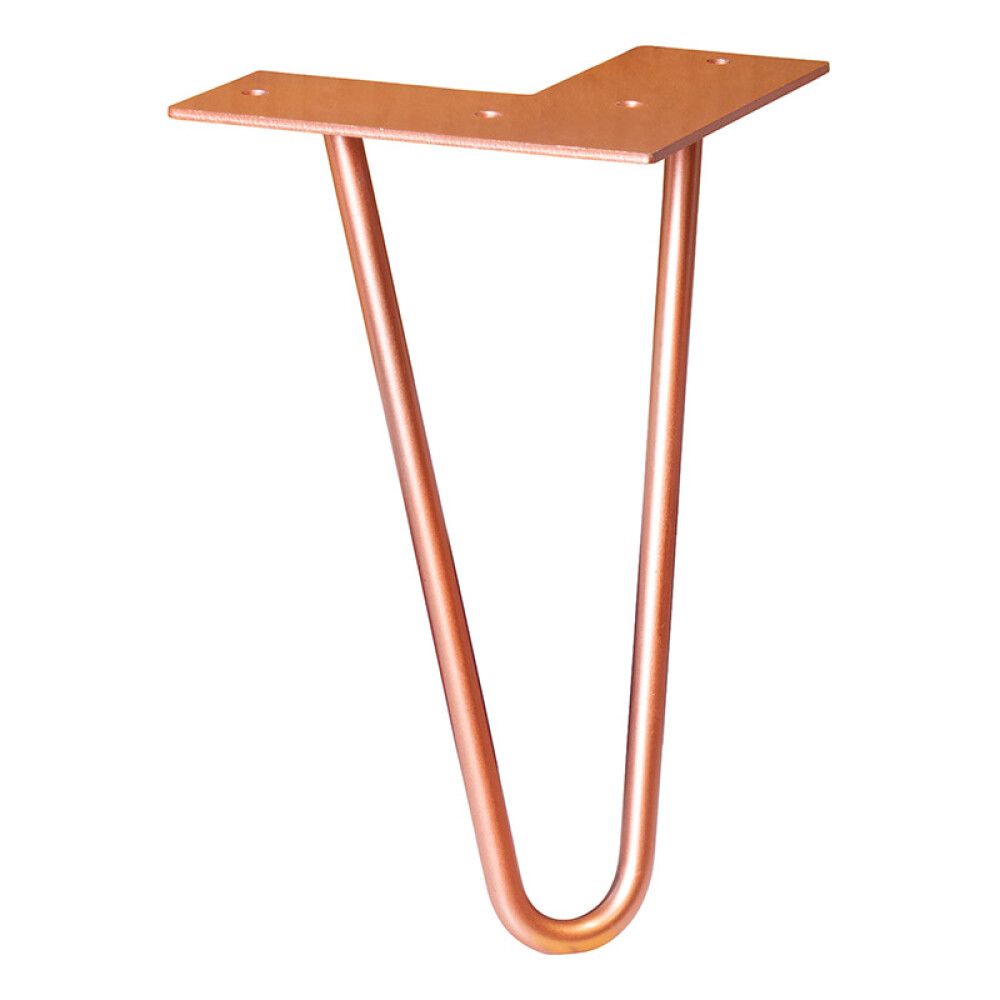 MØBELBEN WAGNER HAIRPIN 200MM ROSÉ