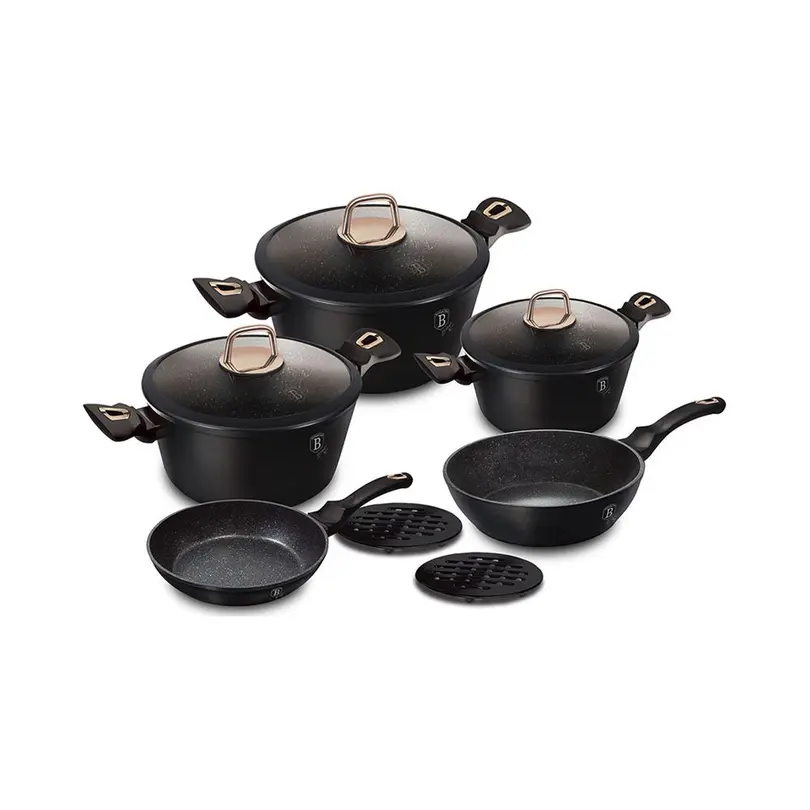 Bratpfanne 10-teilig Black Rose