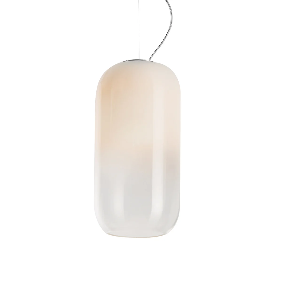 Artemide - Gople Pendelleuchte, Ø 21 x H 42 cm, weiß