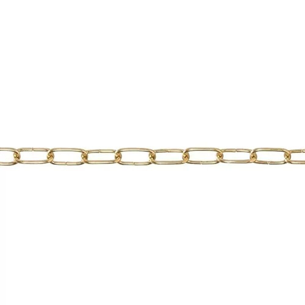 KJETTING STABILIT MESSINGBELAGT 2MM