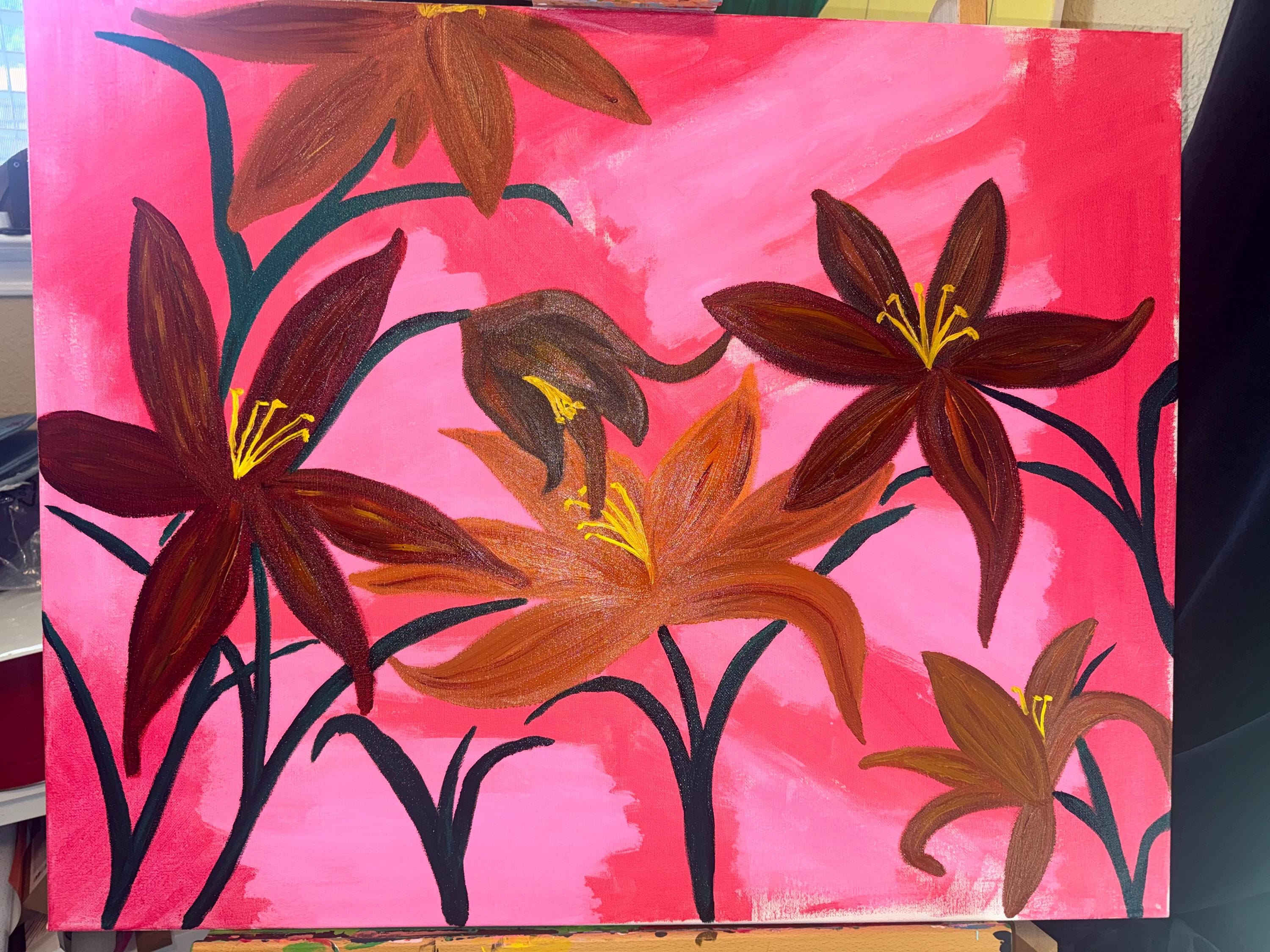 Chocolate Lilies