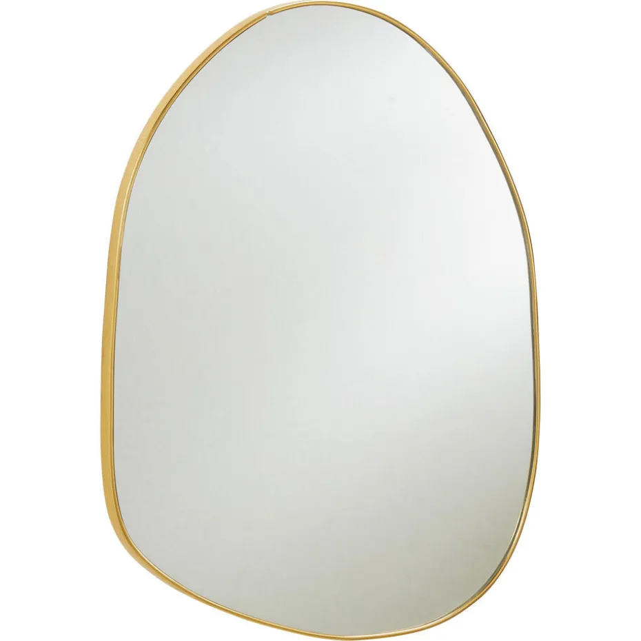 Kwantum Spiegels | Wanddecoratie | Spiegel Pizzo  – 30×40 Cm Goud