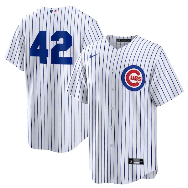 Chicago Cubs Nike Home  2025 Jackie Robinson Day Replica Jersey - White