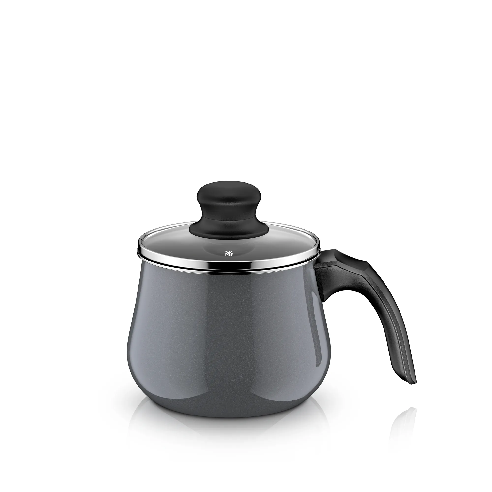 Fusiontec Mineral Pro, Mini Pot With Lid, 12 cm cookware, Platinum