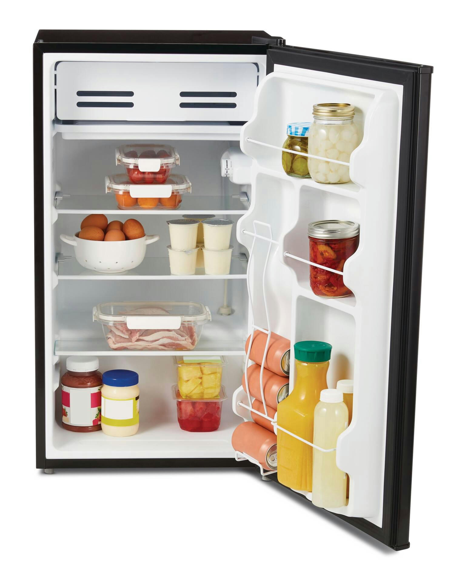 MASTER Chef Energy Star Compact Mini Bar Refrigerator, 3.3 Cu-Ft, Black