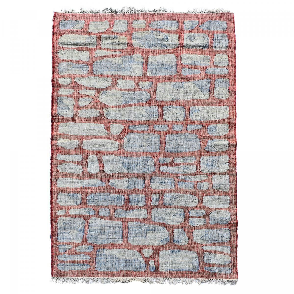 KL JUTAP - Tapis kilim en jute gris 120x170