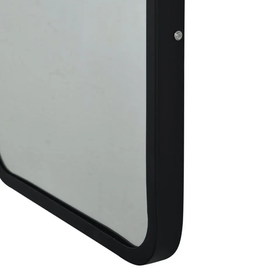 LOFT42 Mirror Passpiegel Rechthoek Zwart - Metaal -120x40