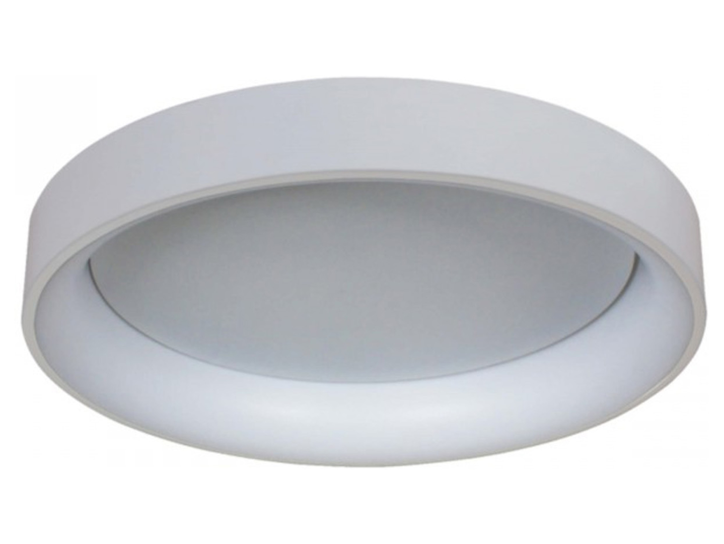 Plafon Greorgia LED metalowy biały