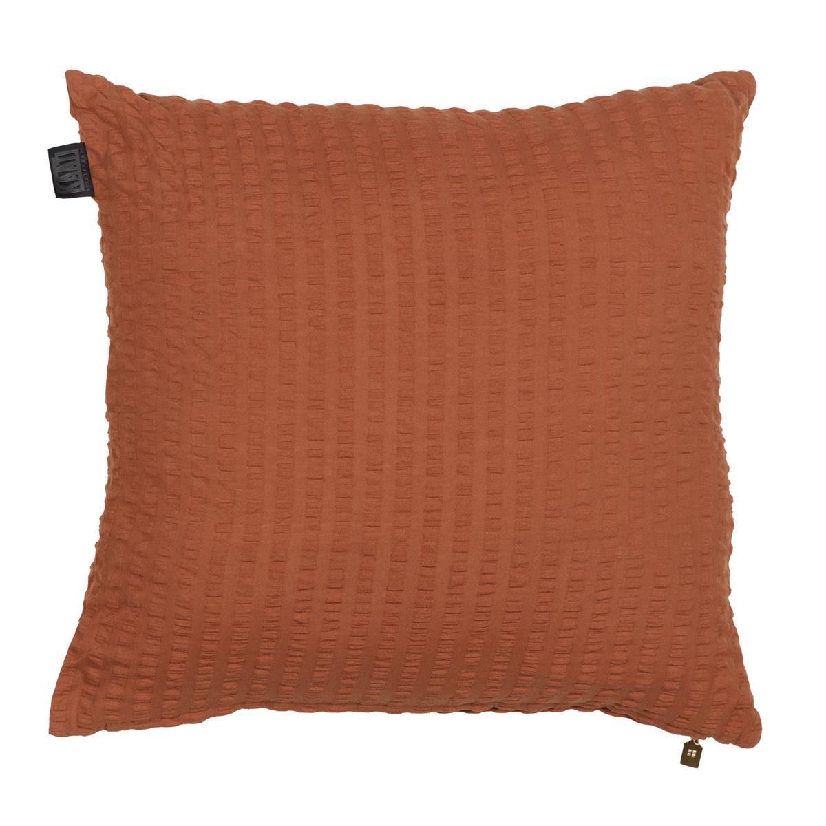 KAAT Amsterdam decoratiekussen Cheer - 45x45 cm - steenrood