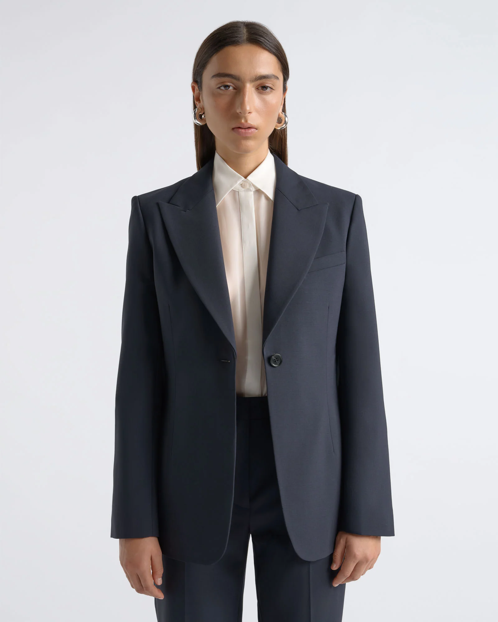 Single Breasted Slim Fit Blazer