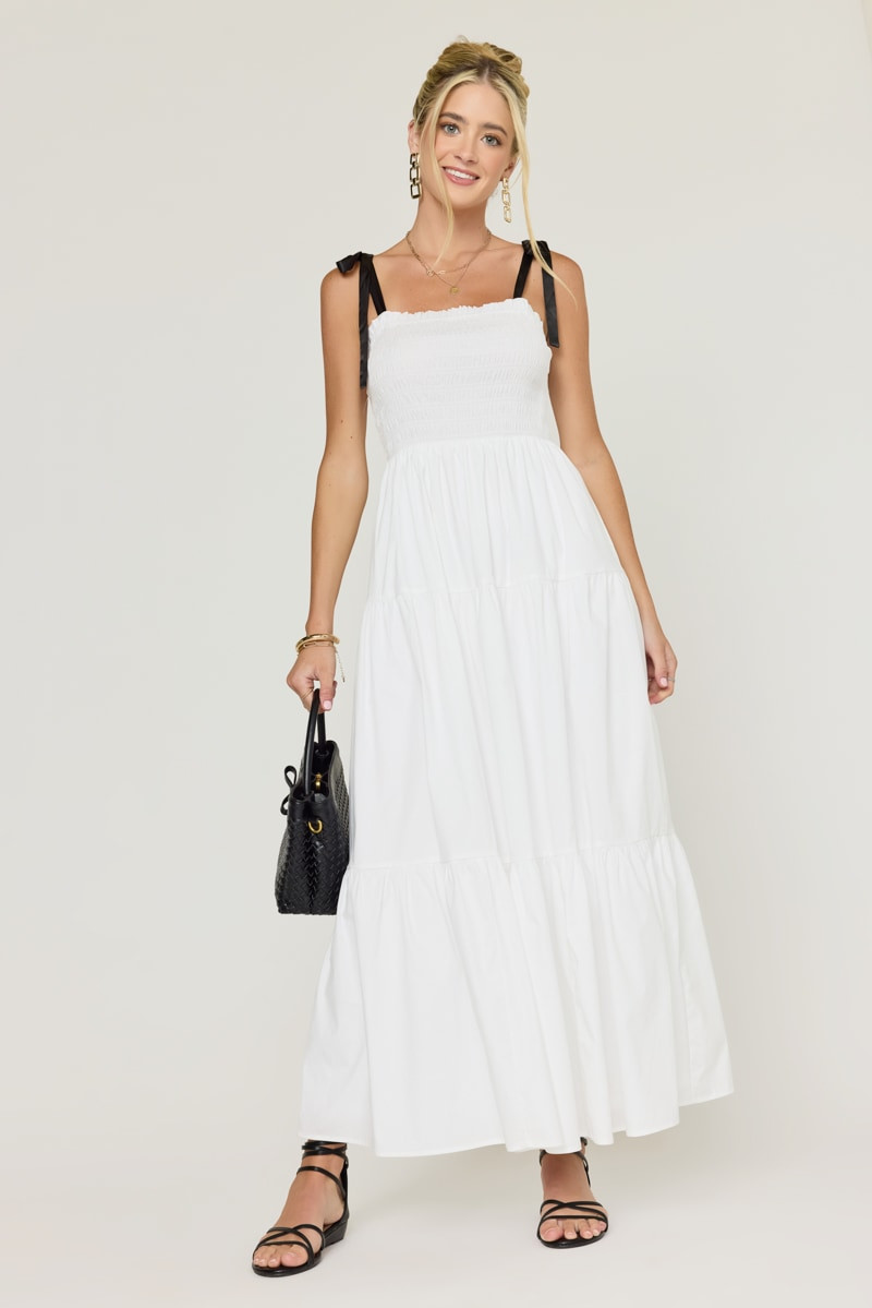 Wanda Smocked Tiered Maxi Dress