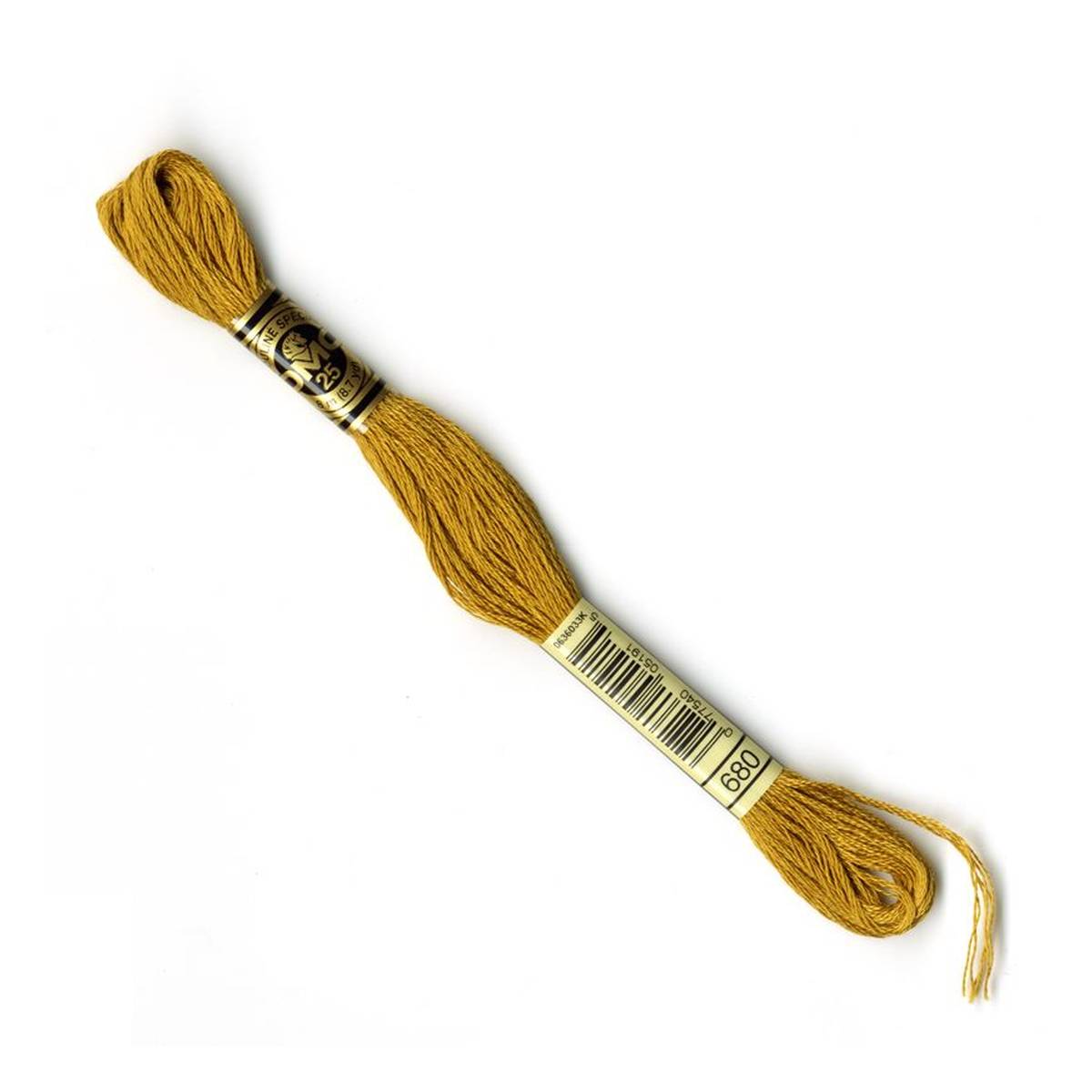 DMC Yellow Mouline Special 25 Cotton Thread 8m (680)