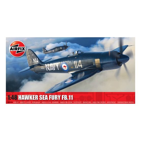 Airfix Hawker Sea Fury FB.11 Model Kit 1:48