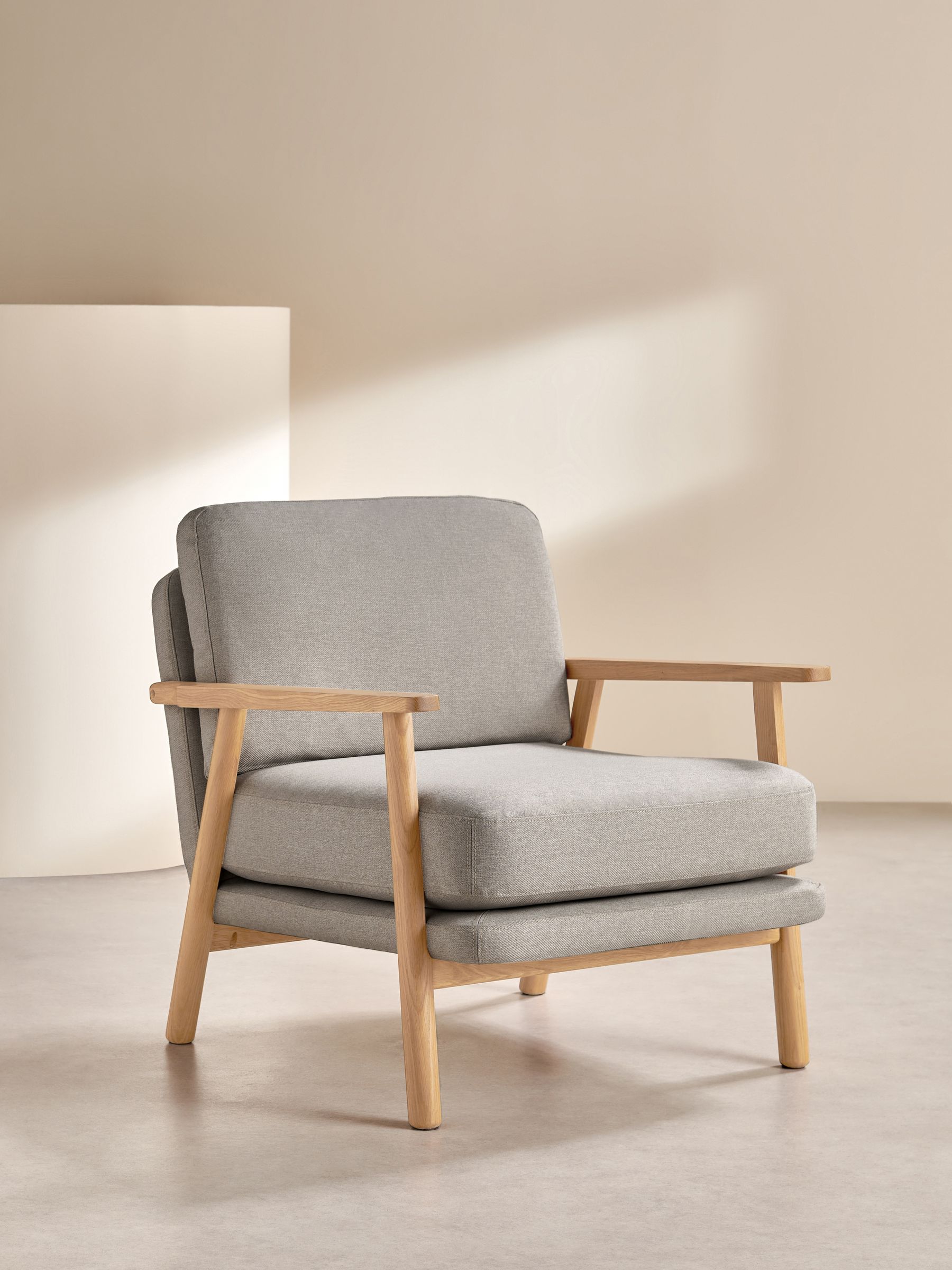 Lars Accent Chair in Mountain Grey