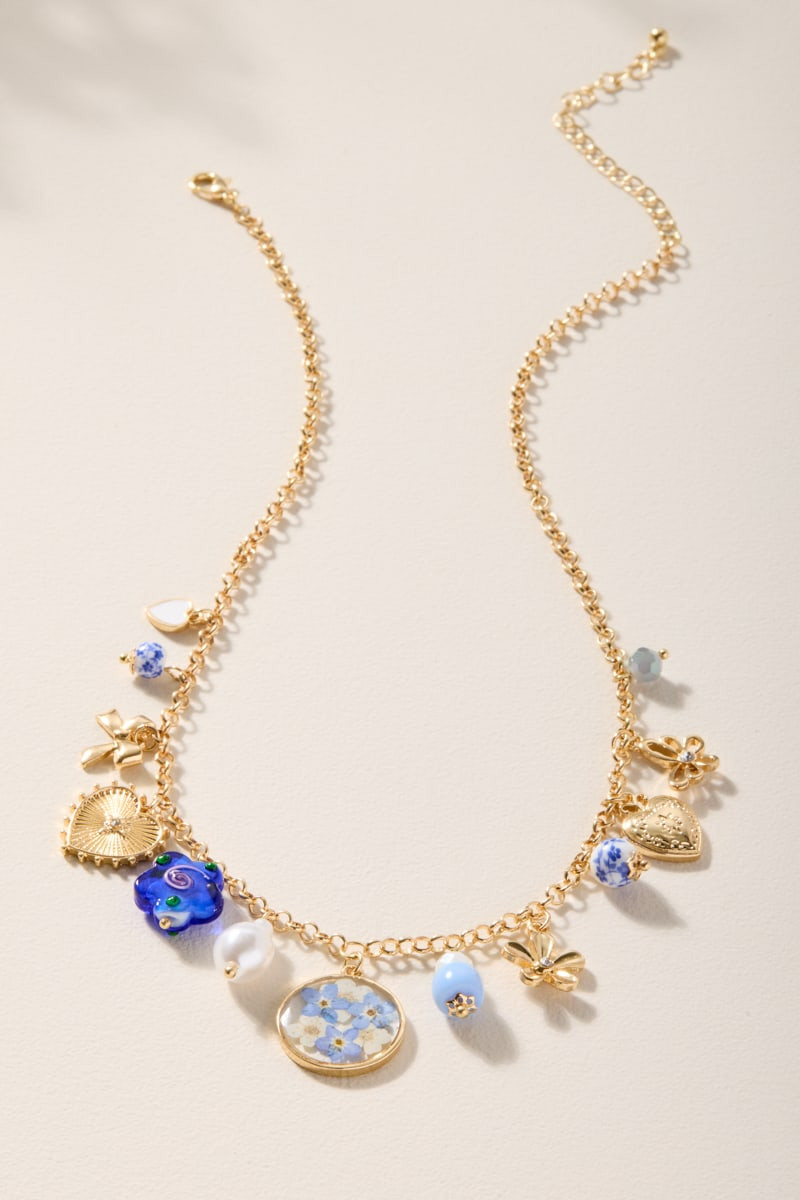 Carissa Mixed Charm Necklace