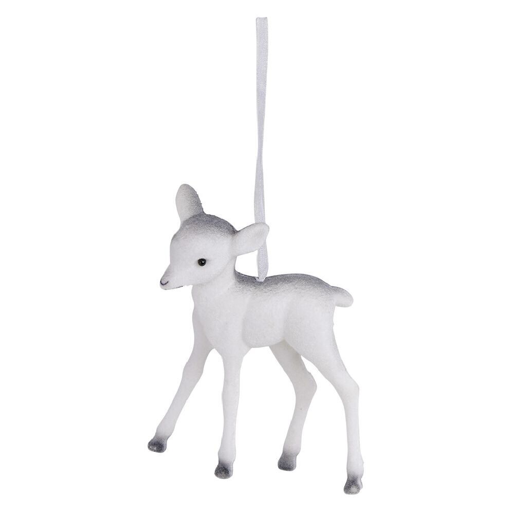 Suspension bébé renne 10x10cm - 2 modèles