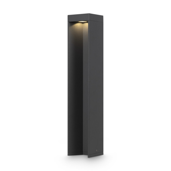 Lampa ogrodowa Essen wys:45 cm ciemnoszara LED 1x9W 450lm IP54 Maytoni