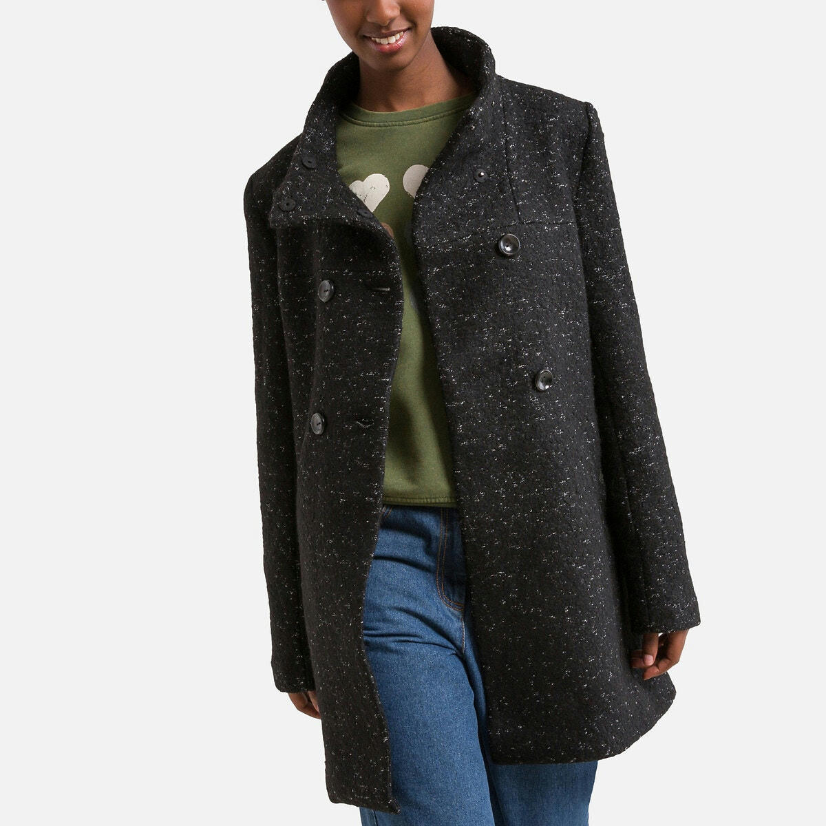 Manteau  col montant