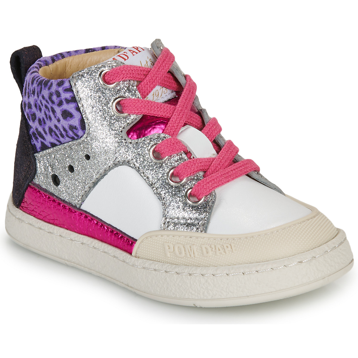Pom d'Api - MOUSSE BUMP - Off / White / Leo / Purple