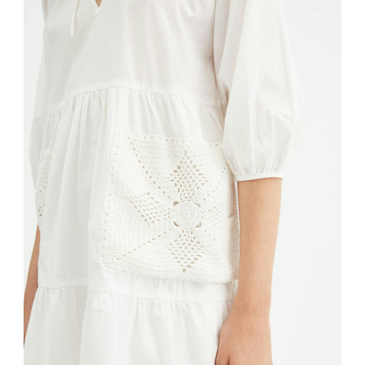 Robe manches 3/4