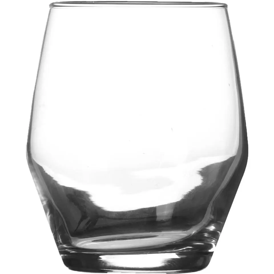 LAV Waterglazen Ella - transparant glas - 3x stuks - 370 ml