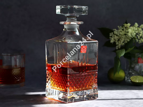 Kpl. szklanek do whisky 0,34 L (6 szt.)   karafka 0,85 LRCR - BRILLANTE 4SB.BR.733580