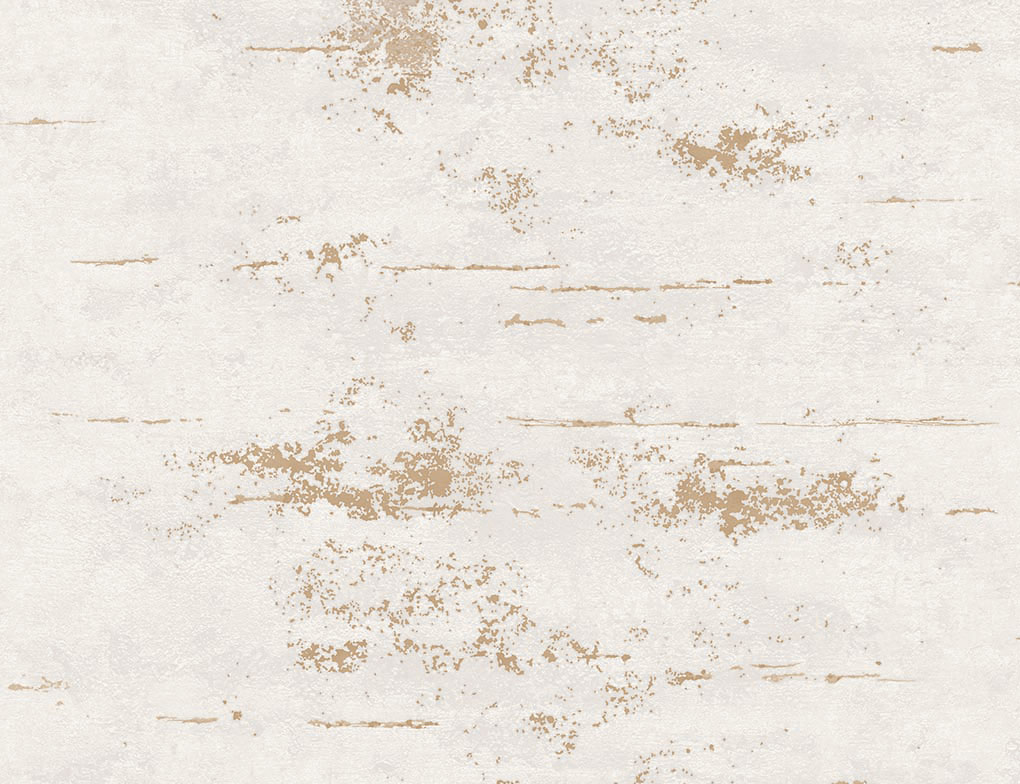 Vliestapete Beige Gold