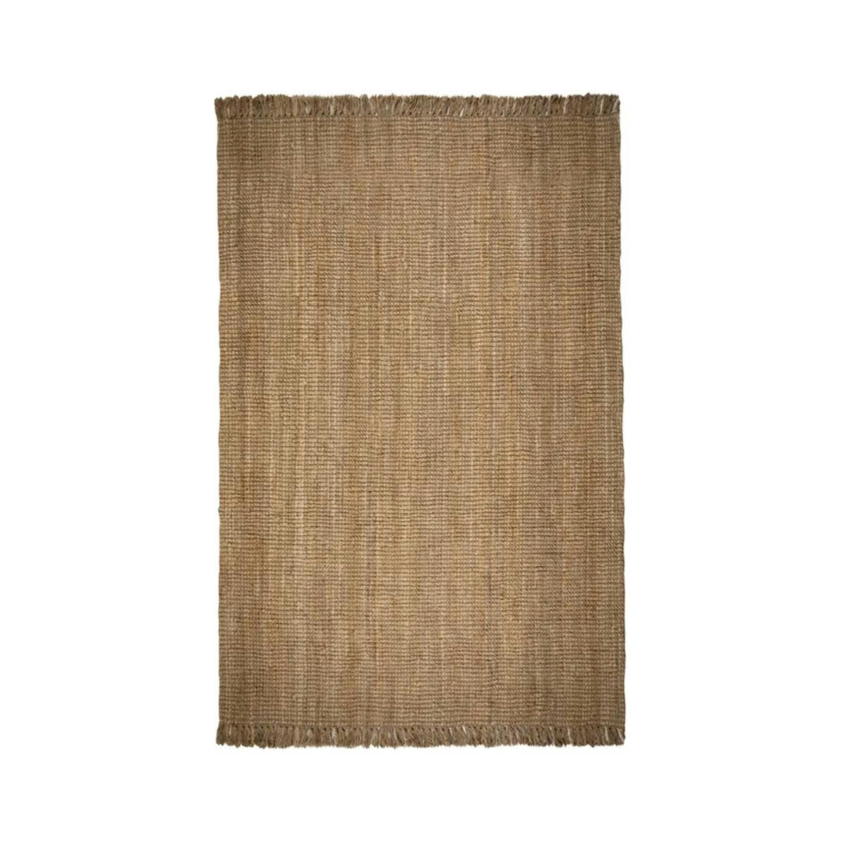 CURLY - Tapis moderne en jute beige 160x230 cm
