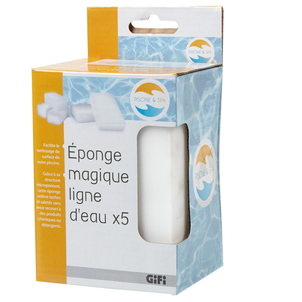 éponge magique ligne d'eau x5