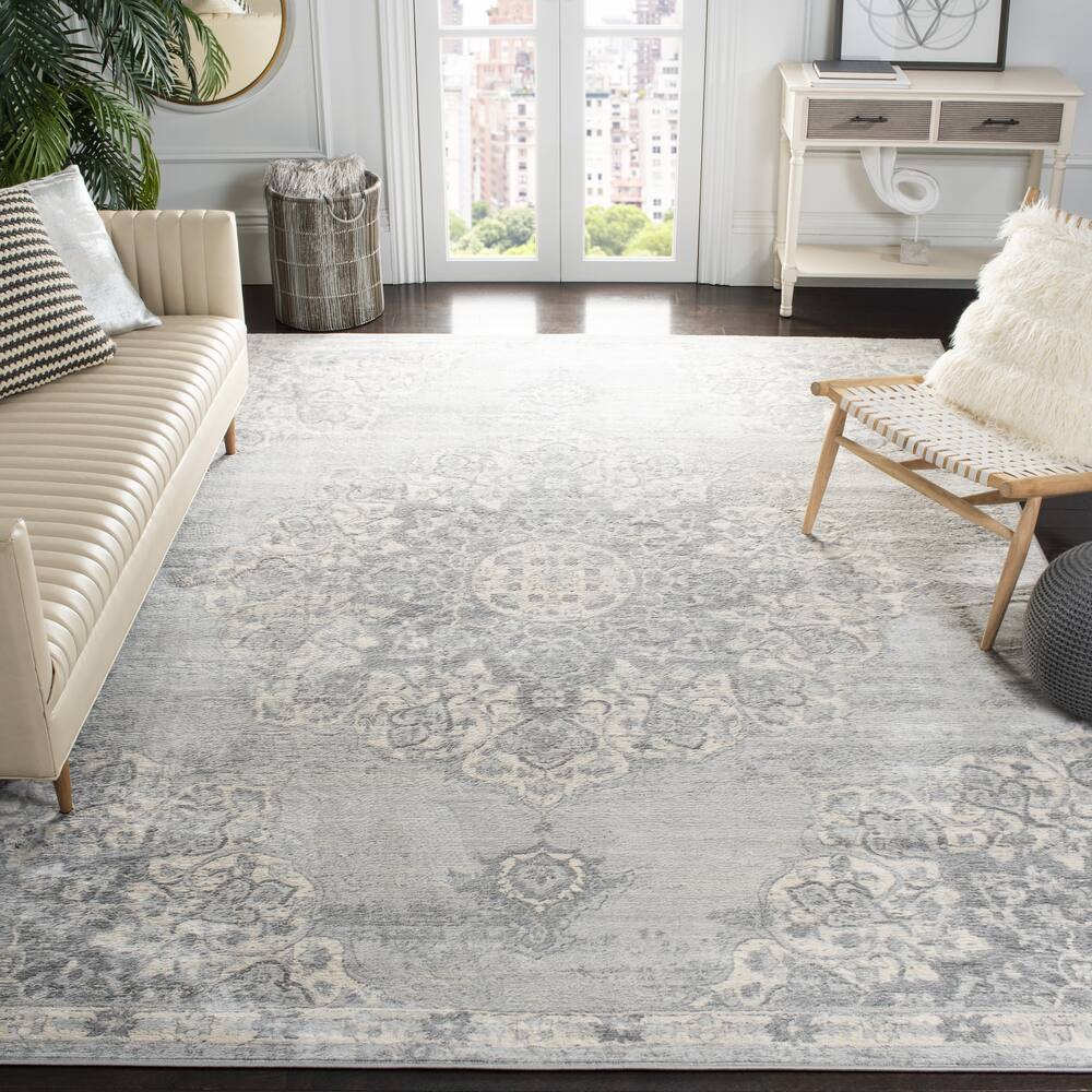 Safavieh Brentwood 802 Rug, Grey/Ivory