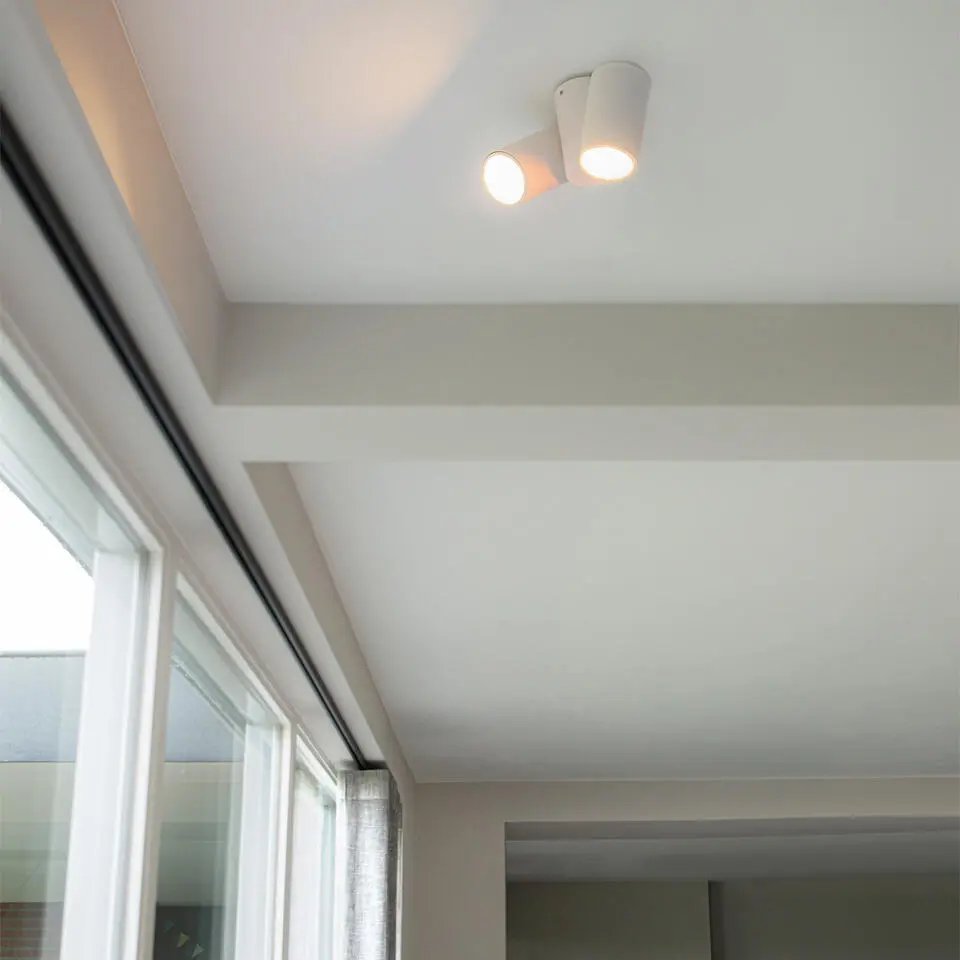 Qazqa spot michael wit gu10