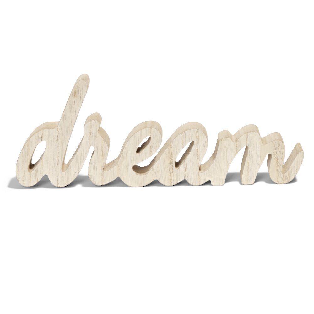 Mot à poser Dream en bois L29,5xH11cm