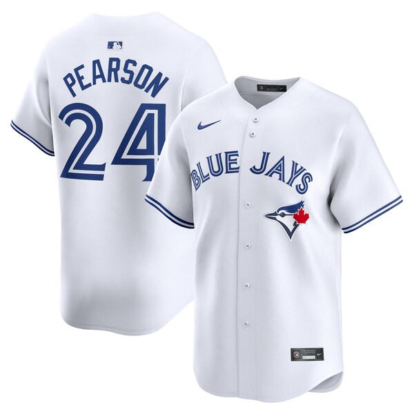Nate Pearson Toronto Blue Jays Nike Home Limited Player Jersey - White