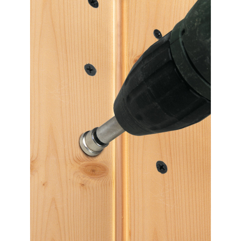 Embout de vissage pour plaque de plâtre avec butée de profondeur PH2 2 pièces WOLFCRAFT