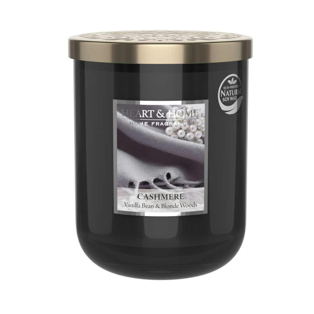 - Grande bougie heart and home cachemire